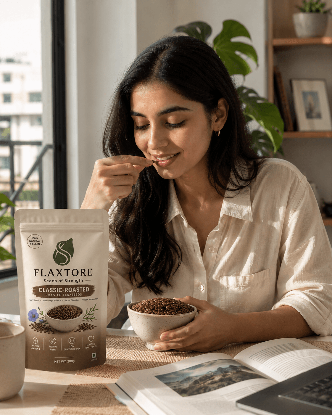 Flaxtore, an everyday snacking moment